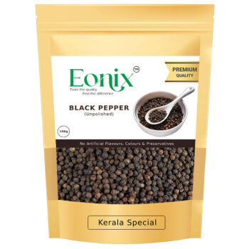 Black Pepper Whole (Export Quality), Kerala Bold Unpolished Premium Kali Mirch, No Artificial Additives